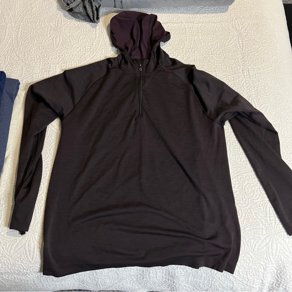 lululemon athletica Purple Hoodie Sweatshirt